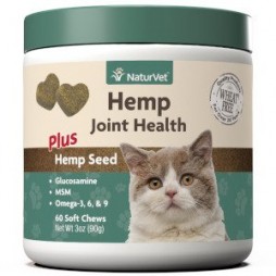 Hemp Joint Health Cat Soft Chew - 60 ct. Jar