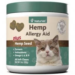 Hemp Allergy Aid Cat Soft Chew - 60 ct. Jar