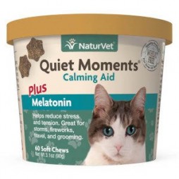 Quiet Moments® Cat Soft Chew Plus Melatonin - 60 ct. Cup
