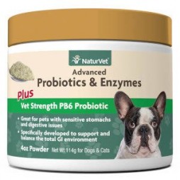 Advanced Probiotics & Enzymes Powder - 4oz Jar
