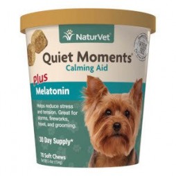 Quiet Moments® Dog Calming Aid Soft Chews - 70ct. Cup