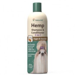 NaturVet® Hemp Shampoo & Conditioner 2-in-1 - 16oz