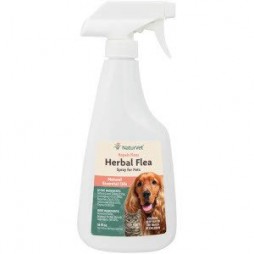 NaturVet Herbal Flea Spray 16oz