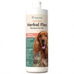 NaturVet’s Herbal Flea Shampoo 16oz