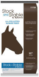 Stock & Stable® By Nutrena® 12% Pelleted Horse Feed