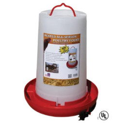 Heated 3 Gallon Poultry Waterer