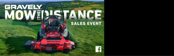 Gravely Mow The Distance Sales Event