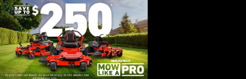 Gravely Mow Like A PRO Sales Event