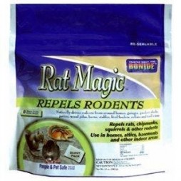 Rat Magic Rodent Repellent, 12 ounce, 8 scent packs
