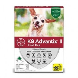K9 Advantix® II Flea, Tick and Mosquito Treatment for Small Dogs