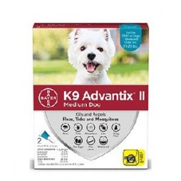 K9 Advantix® II Flea, Tick and Mosquito Treatment for Med Dogs