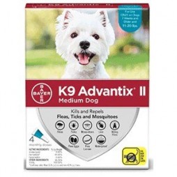 K9 Advantix® II Flea, Tick and Mosquito Treatment for Med Dogs