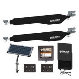 Solar Architectural Series Gate Opener BUNDLE w/2 Batteries and 1 Solar Panel Kit