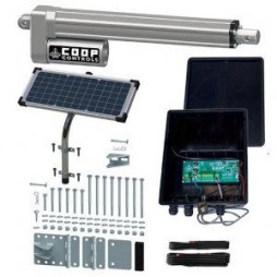 Solar Automatic Coop Door Opener Without Battery Kit