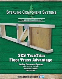 SCS TrueTrim Floor Trusses
