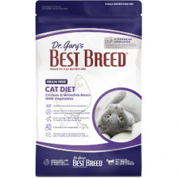 Best Breed Grain Free Cat Diet - Chicken, Whitefish, & Vegetables
