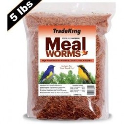 Tradeking 5lb Dried Mealworm Chicken Treat