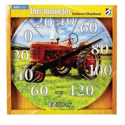 Thermometer Red Tractor 12.5 inch