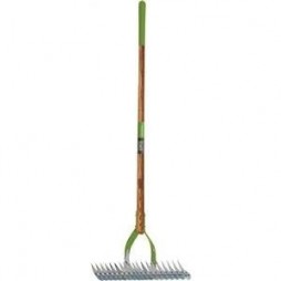 Lawn Thatch Rake-19 Tines-54in Handle