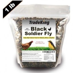 Tradeking Dried Soldier Fly Chicken Treat-1 lb