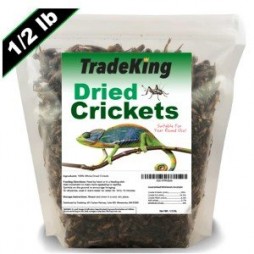 Tradeking ½ lb. Dried Crickets Chicken Treat