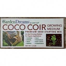 Coir- Luster Leaf Coco Coir 1.4lb Brick