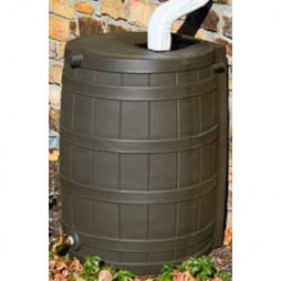 Rain Wizard Oak Rain Barrel 50 gal