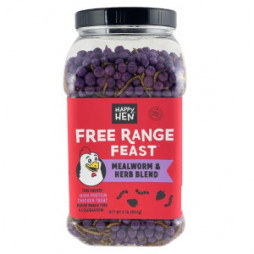 Happy Hen Free Range Feast™ Mealworm & Herb Blend