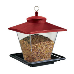 Birdfeeder - Café 7lb Capacity w/ Seed Tray