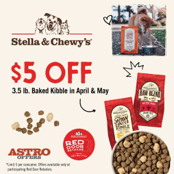 Stella & Chewy's (Private Program - Red Door Retailer) | $5.00 OFF 3.5lb Dog Kibble