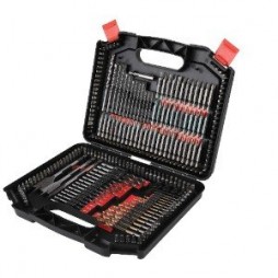 Ace High Speed Steel Drill and Driver Bit Set 253 pc.