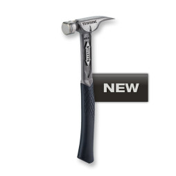 Stiletto Trimbone 10OZ Smooth Titanium Hammer - 