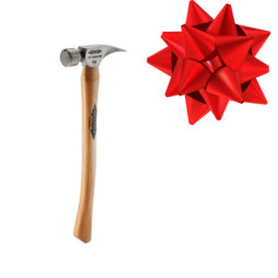 Stiletto 14 OZ Titanium Hickory Handle Hammer