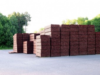 KDAT Brown PressureTreated Wood