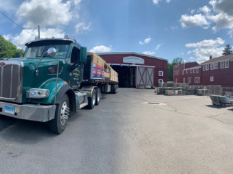 Drive Through Lumber Yard