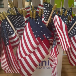 Be sure to stock up on your celebration flags!