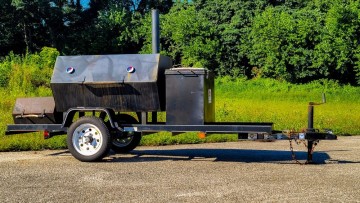 Tow Behind Seasoned Smoker