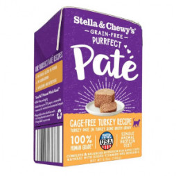 Stella & Chewy's Purrfect Paté Cage-Free Turkey Recipe Wet Cat Food, 5.5-oz