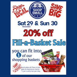 Annual Small Business Saturday Sale