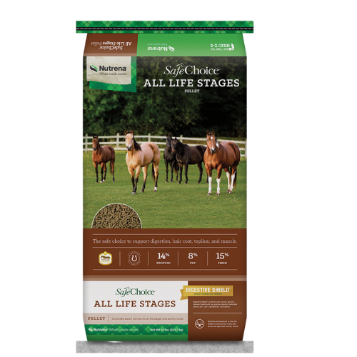 NUTRENA SAFECHOICE ALL LIFE STAGES HORSE FEED