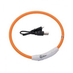 USB Light-Up Neck Ring For Dogs