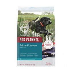 Red Flannel Prime Dog For Hardworking Dogs