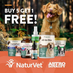 NaturVet Dog & Cat | Official Frequent Buyer - Buy 5 Get 1 Free
