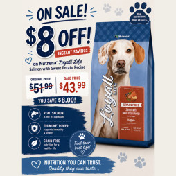 Save $8 Per Bag on Loyall Life Dog Food!