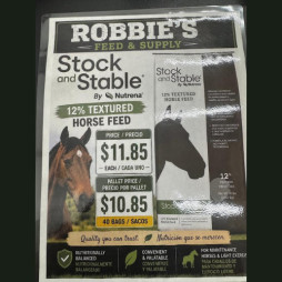Stock & Stable 12% Textured Horse Feed Savings