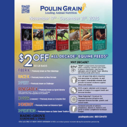 Save $2 on All DecADe® Equine Feeds!