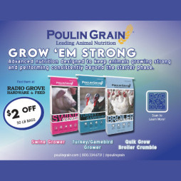 Poulin Grower Feeds are on SALE starting today through April 26th!