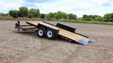 Towmaster 5-Ton Flatbed Equipment Trailer