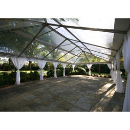 40' x 40' Clear Top Frame Tent