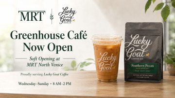 The Greenhouse Café Is Now Open at MRT North Venice
